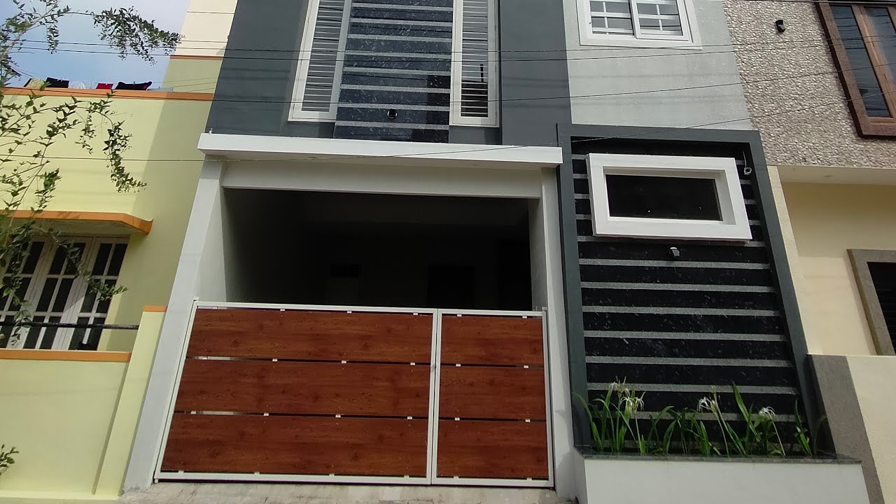 20×30🔥✅4 BHK with car parking New duplex ground+2 floor House for sale in Dattagalli  (8660318495)