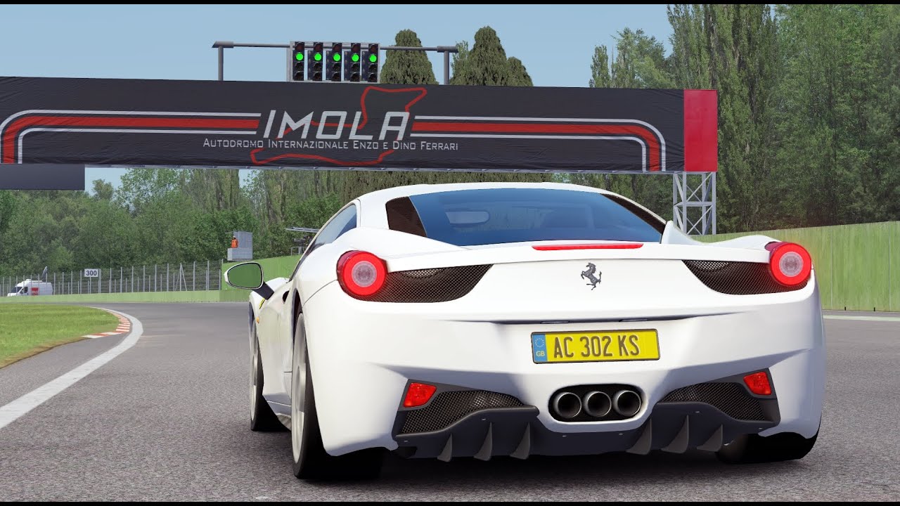 Ferrari 458 Italia - Imola World Record 1:52:754 - Assetto Corsa
