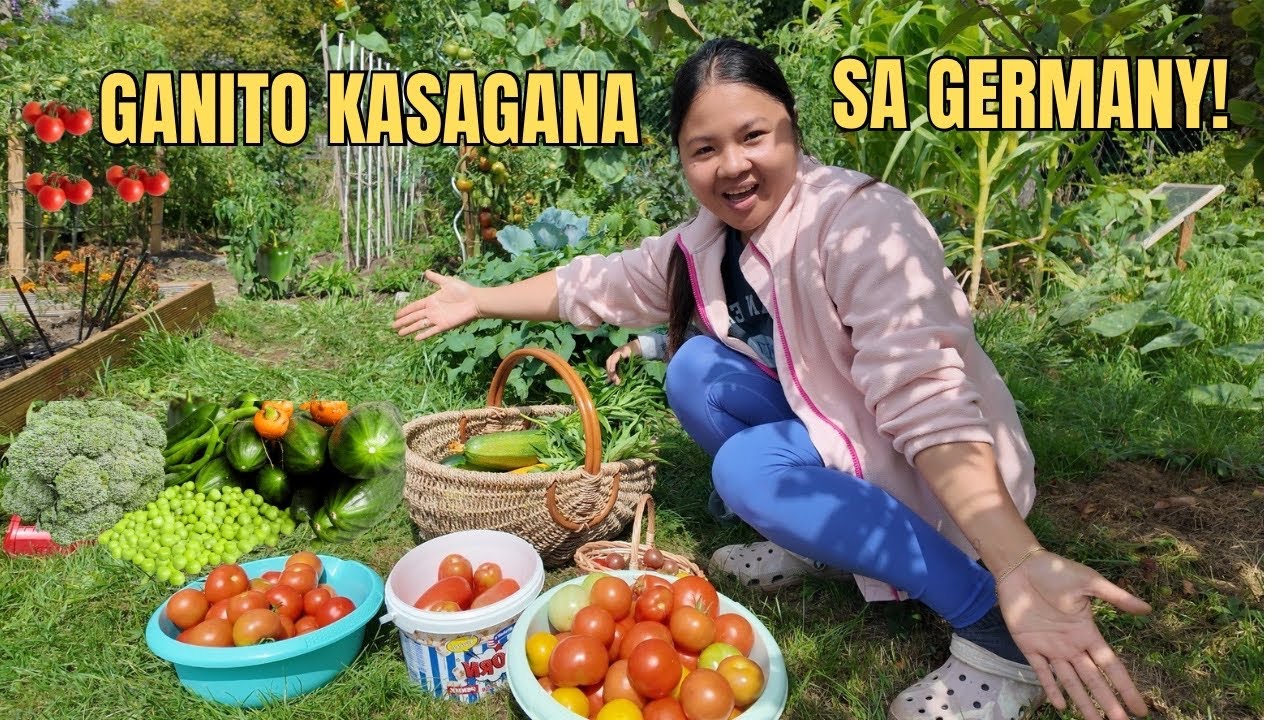 Life in German Village | My Pinoy Gulay Garden Harvest.