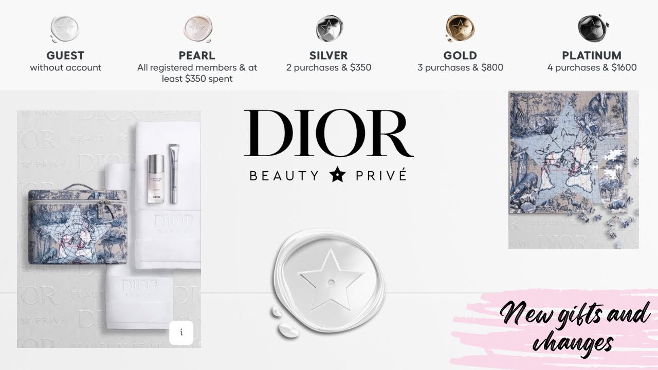 Dior Beauty Prive upgrade - Changes & My opinion
