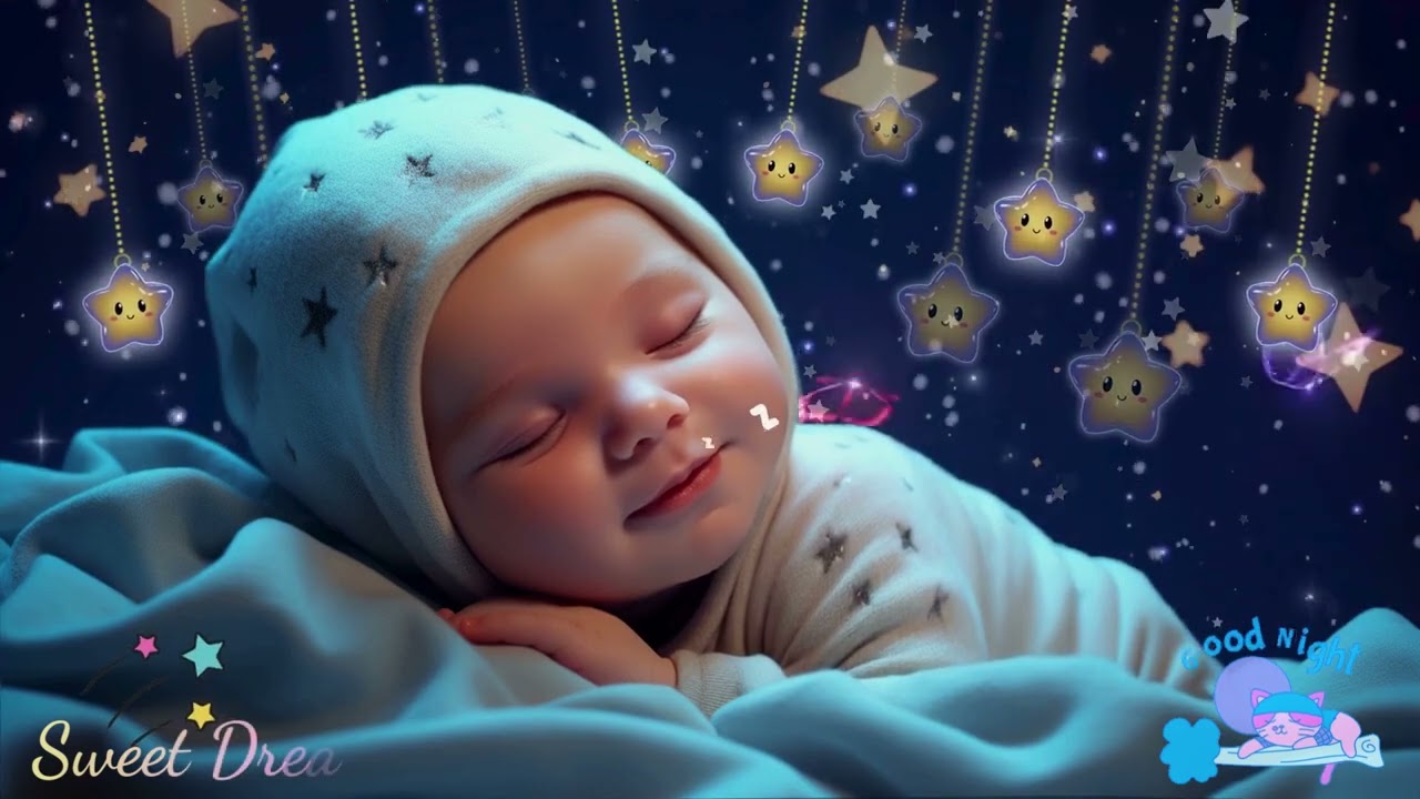 Soothing Baby Sleep Music 🎶 Mozart & Brahms Lullabies | Overcome Insomnia Naturally