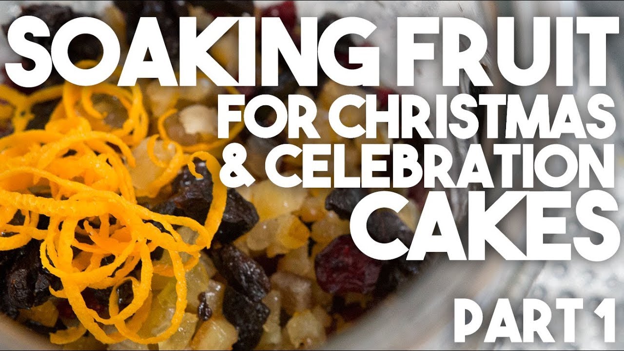 Soaking Fruit for CHRISTMAS CAKE | Tips & Tricks | Kravings