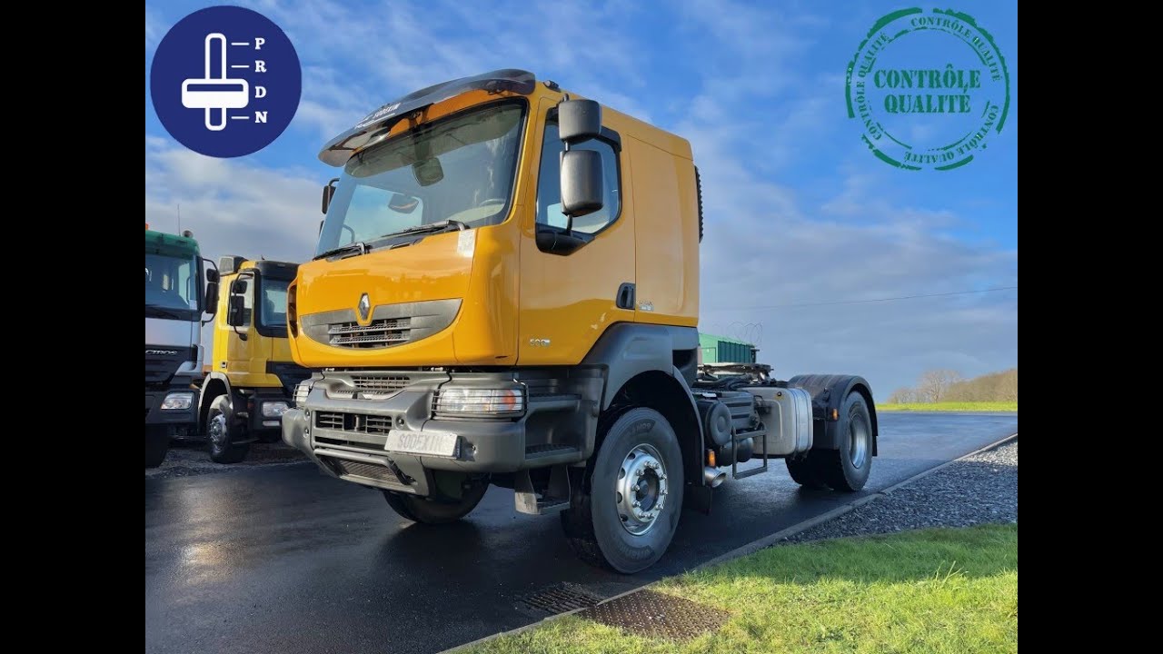 SODEXIM: Tracteur 4x2 Renault Kerax 500 Dxi (VS 2661)