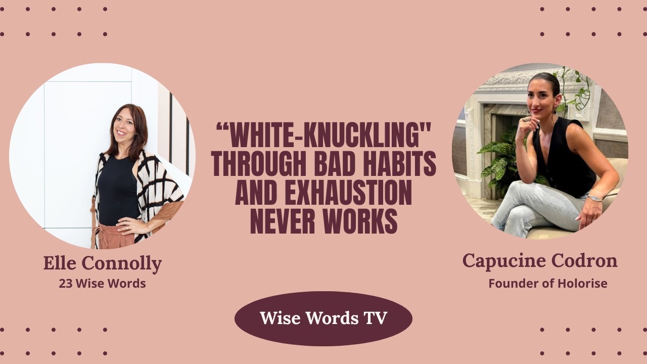 The Real Reason You're Burned Out (Spoiler: It's Not the Work): Interview with Cap Codron