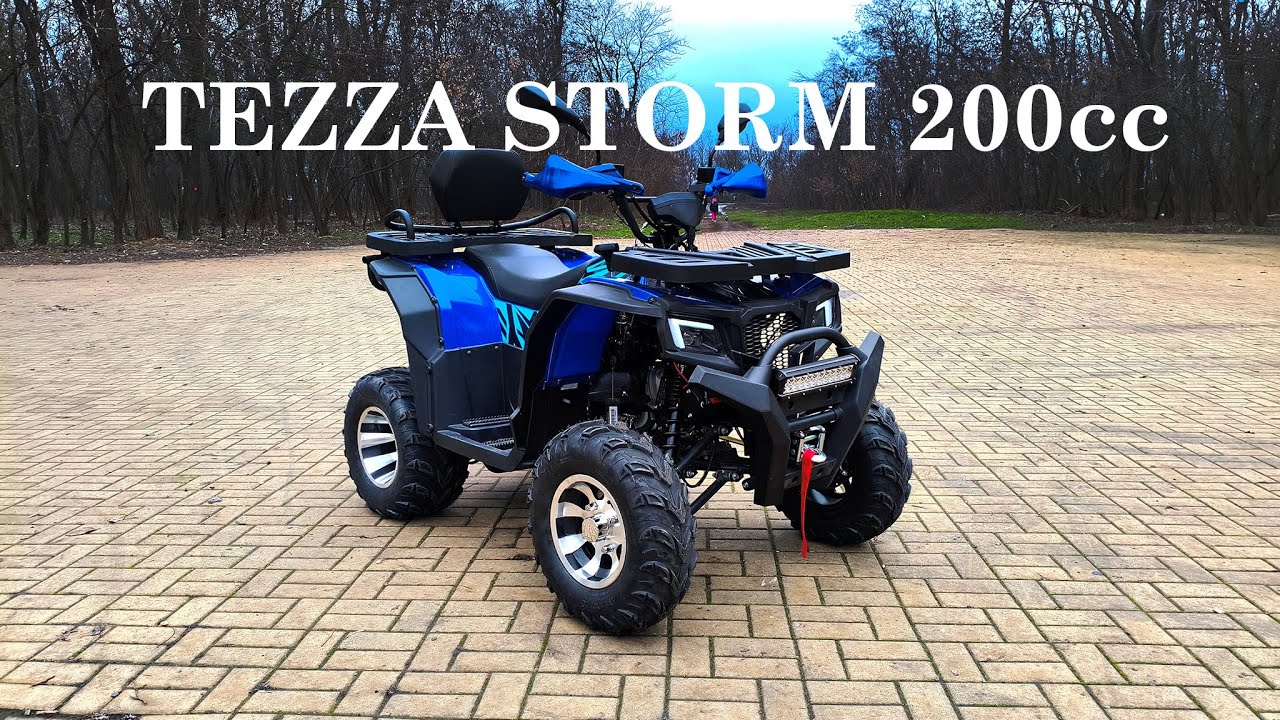 Обзор | Квадроцикл TEZZA STORM ATV 200