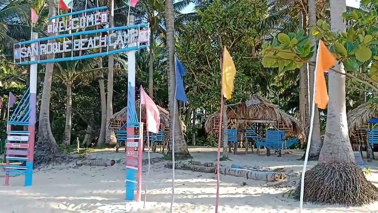 Bente Bente lang Magandang Beach na | San Roque Beach Camp