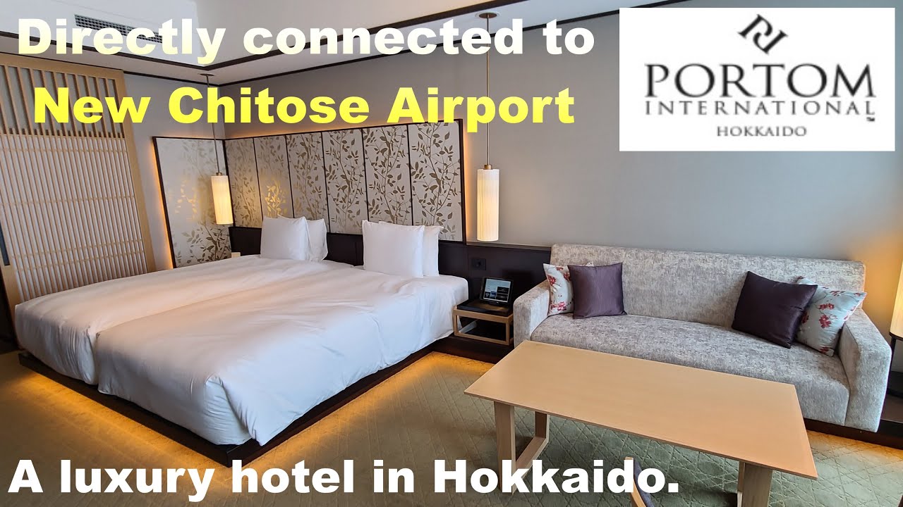 【PORTOM  INTERNATIONAL  HOKKAIDO】 Top-class hotel in Hokkaido with hot springs