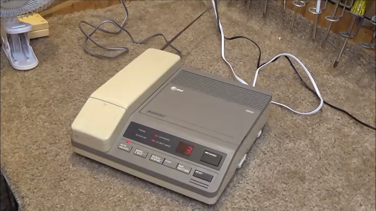 AT&T 5600 Cordless Telephone | Part 5; Cleaning the Base and the Final Checkout