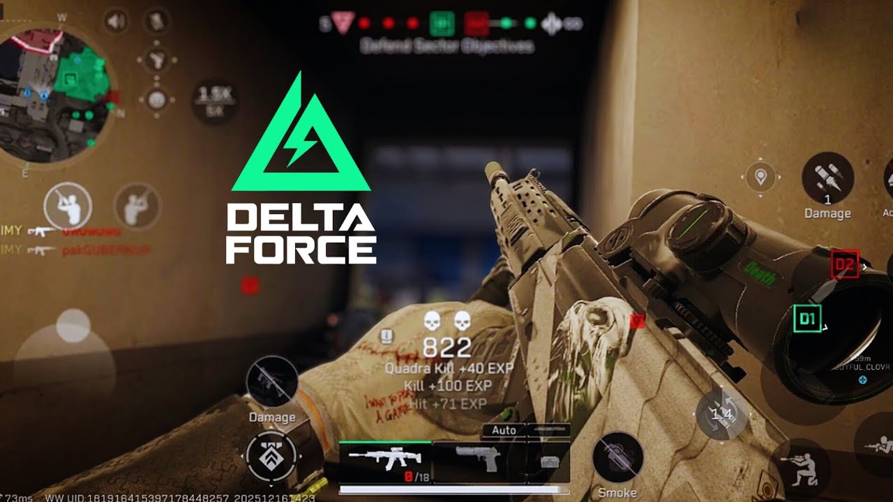 DELTA FORCE MOBILE : REAL WAR. REAL TACTICS. REAL ACTION.