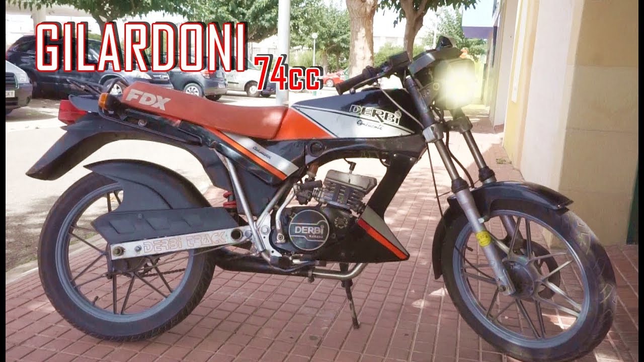 DERBI FDX GILARDONI 74 ITALKIT + DELLORTO 17mm