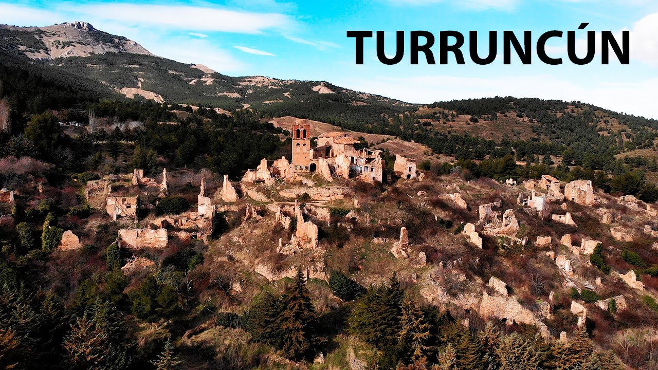 TURRUNCÚN, pueblo abandonado minero, 4K ultra HD