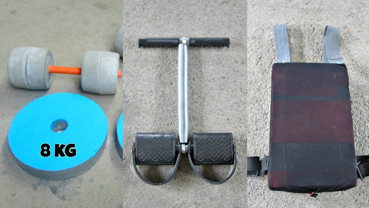 Homemade Gym Equipment - AWESOME Gym Ideas