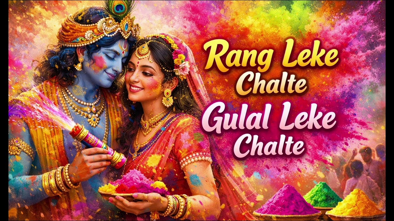 Holi Song 2026 💥 Rang Leke Chalte Gulal Leke Chalte | Festival Special