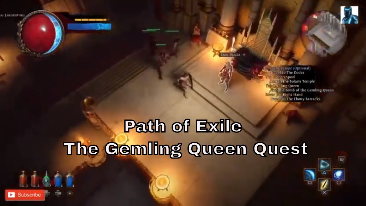 Path of Exile - The Gemling Queen Quest