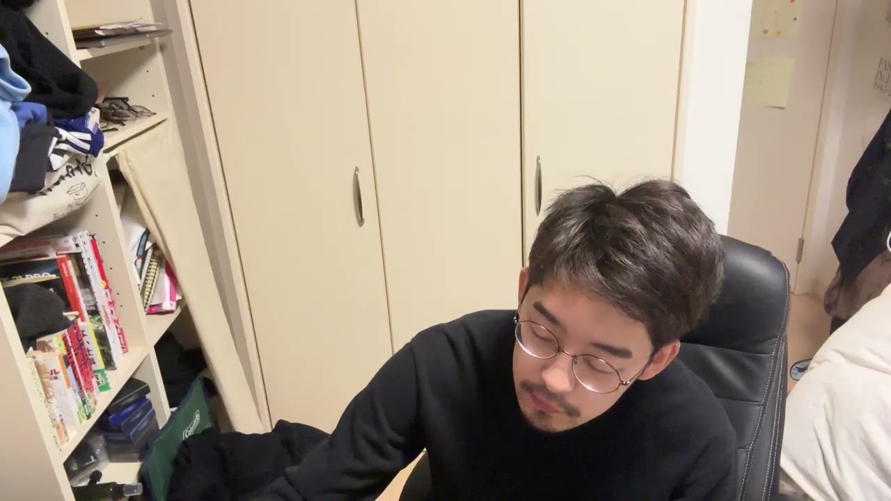 朝ごはん食べながら喋るのは無理　day8
