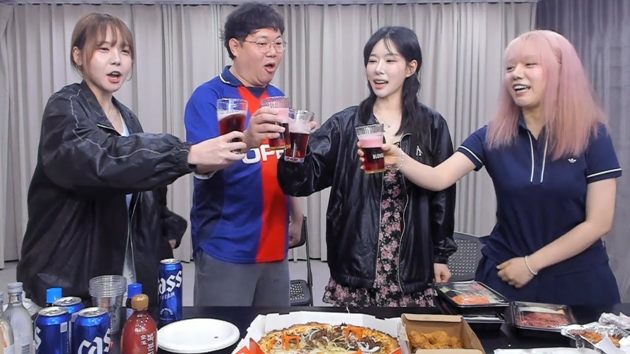 감스트x기래민x뀨알x여푸 집들이 1회차 술먹방 [25.6.4]