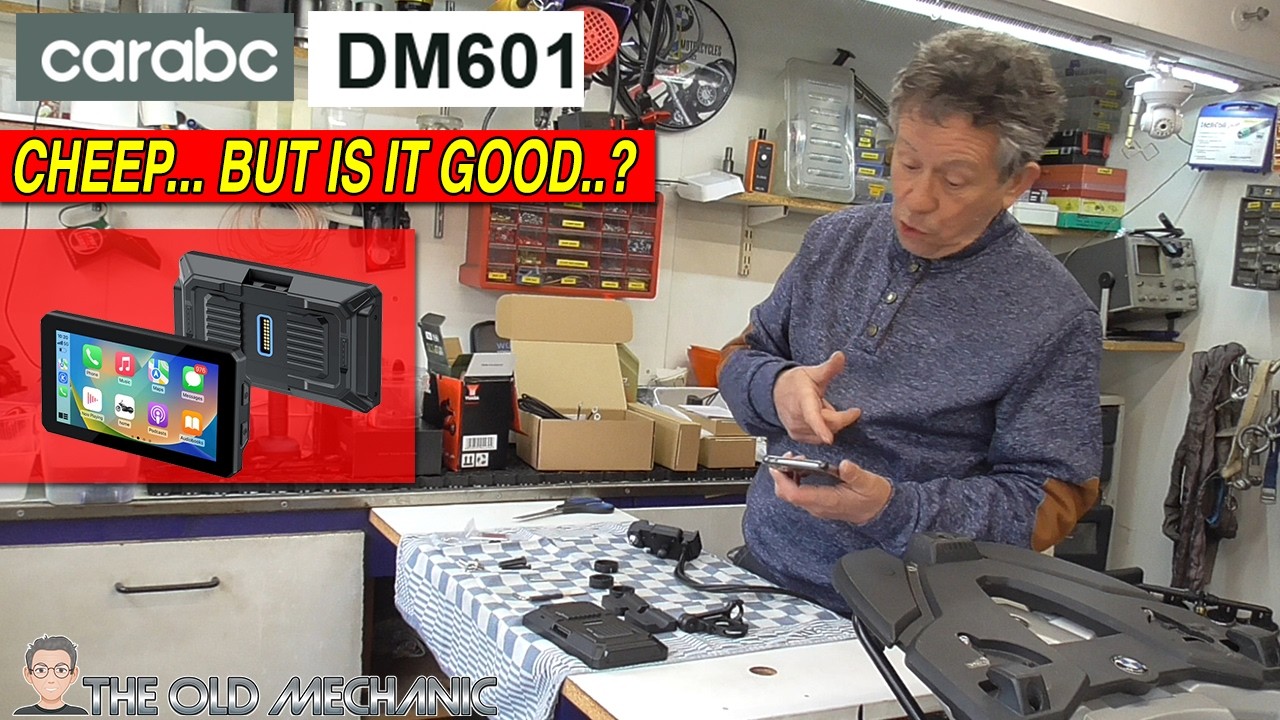 ⚠️ CARABC DM601 Motorcycle Smart Display – Unboxing & First Look (Is It Worth It?) ⚠️