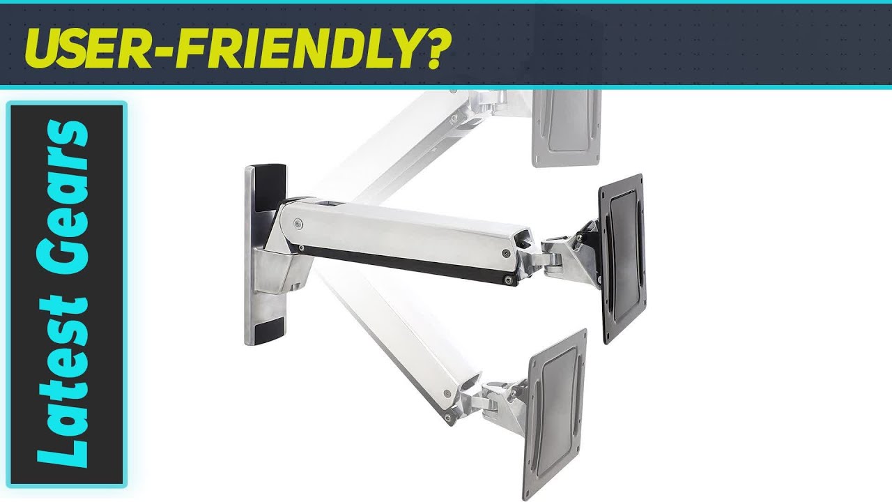 Ergotron Interactive Arm VHD: Best TV Wall Mount for Heavy Monitors and TVs