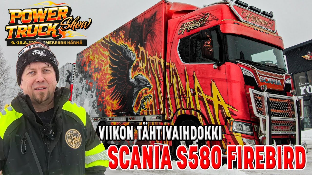 Tähtivaihdokki - Ristimaan Scania S580 Firebird