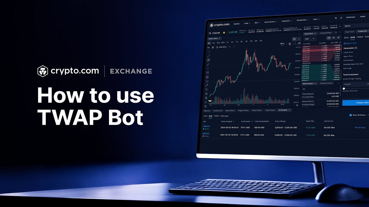 How to use the TWAP Bot on the Crypto.com Exchange