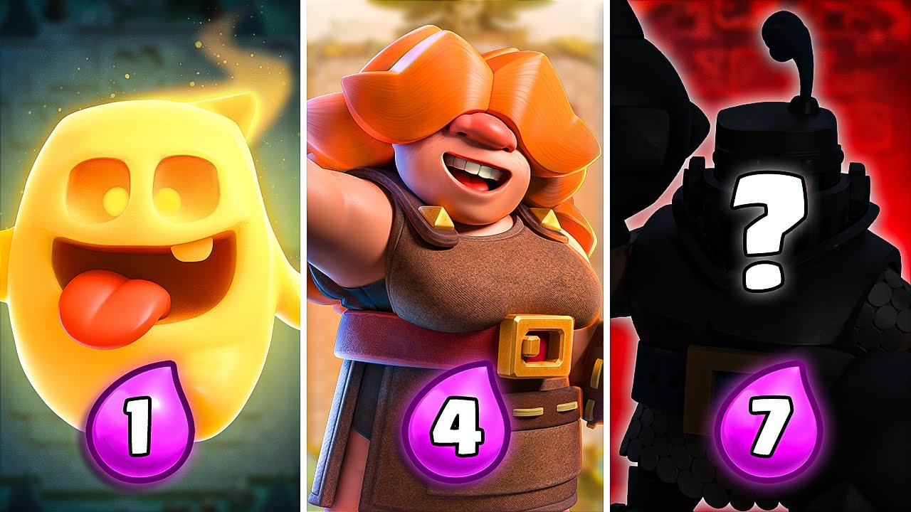 Most USELESS Clash Royale Card in Every Elixir Cost