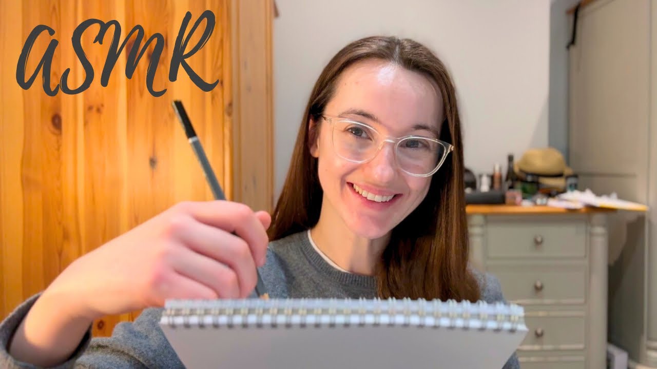 ASMR Sketching You Roleplay