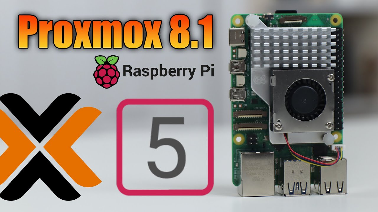 Установка Proxmox 8.1 на Raspberry Pi 5