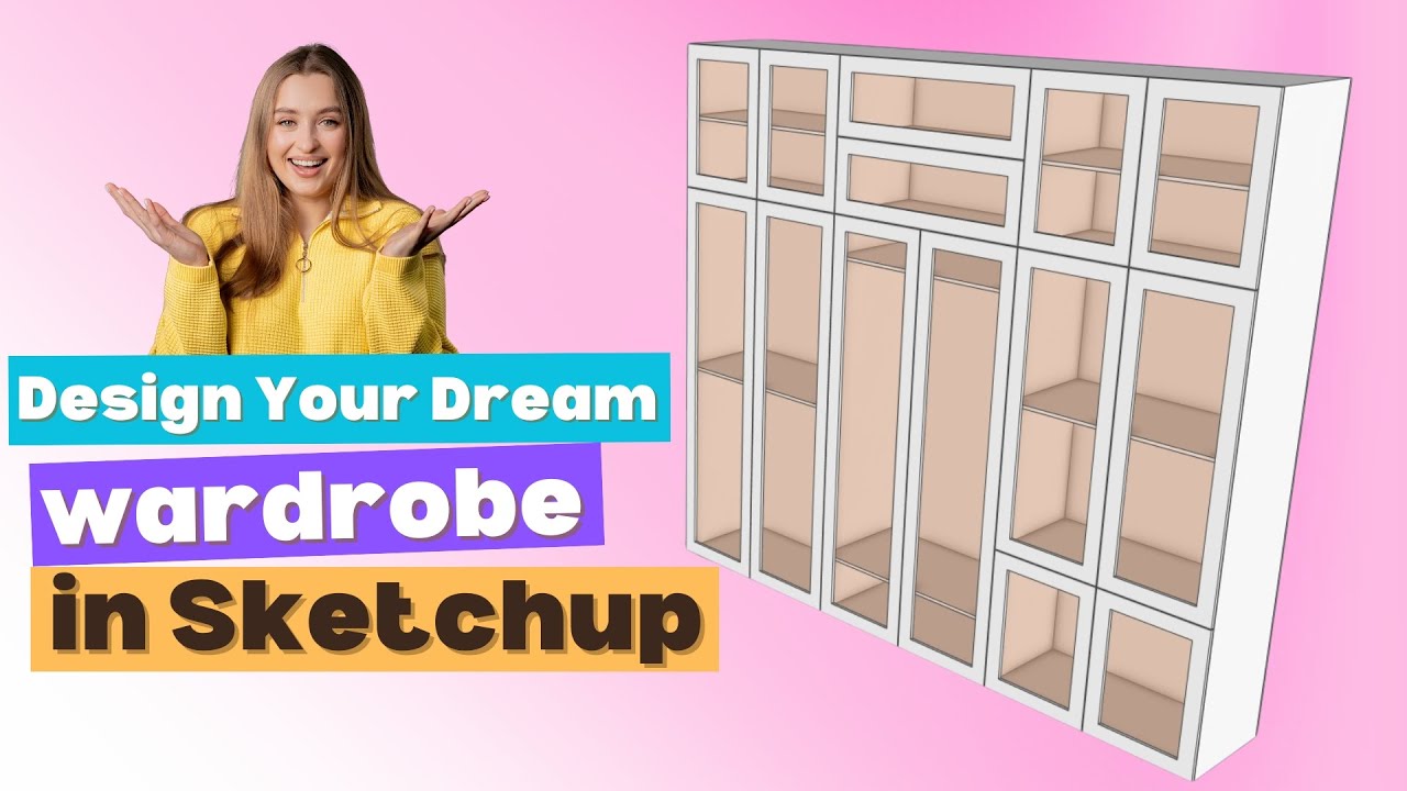 5 SketchUp Hacks to Create PROFESSIONAL Wardrobe Designs FAST