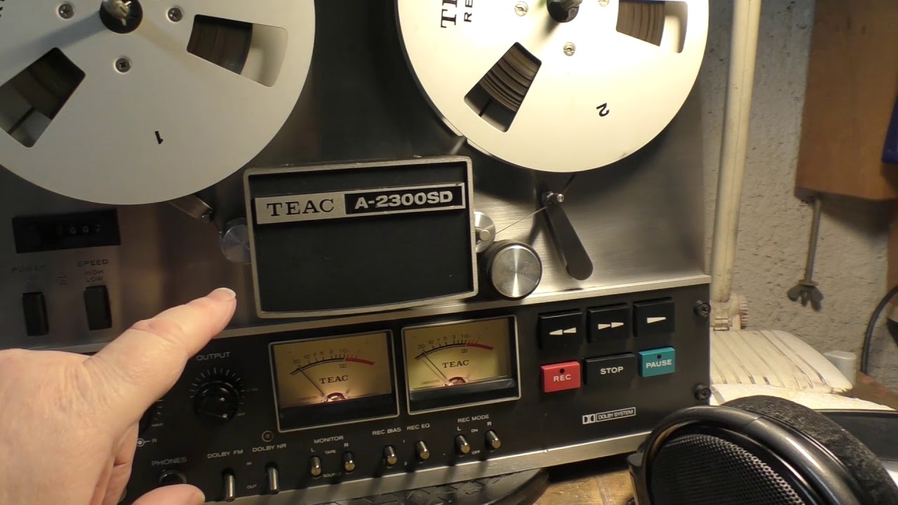 TEAC A2300SD Repair/Restore - part 3