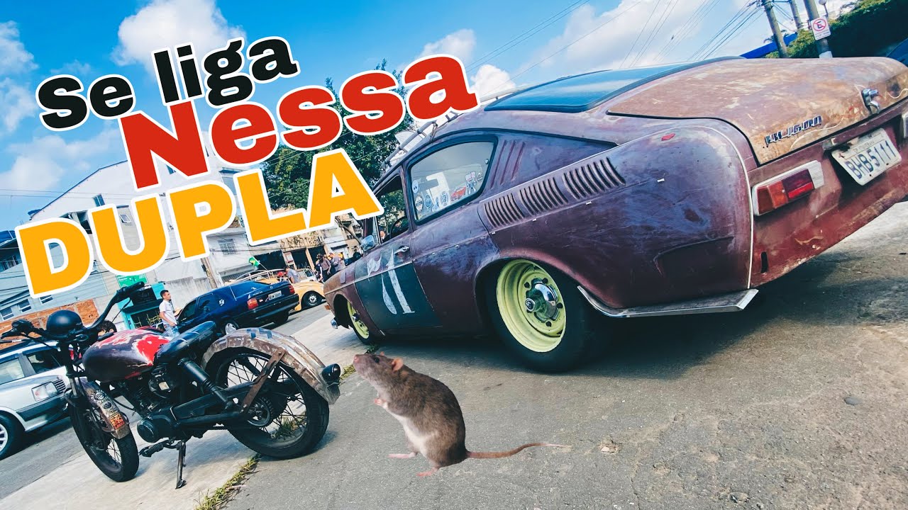 DUPLA RAT LOOK , VOLKSWAGEN TL E HONDA 99 ! Muito estilo …