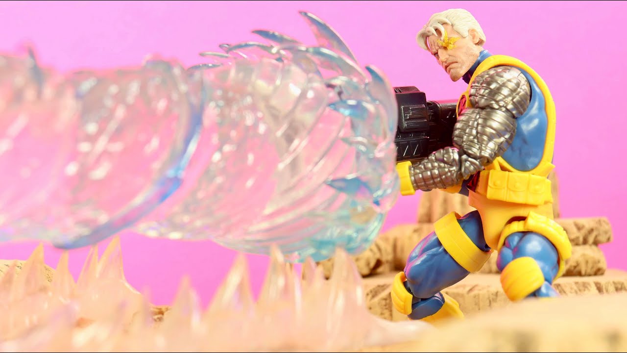 MARVEL LEGENDS CABLE (MARVEL VS CAPCOM 2) REVIEW | ZABU BAF SERIES