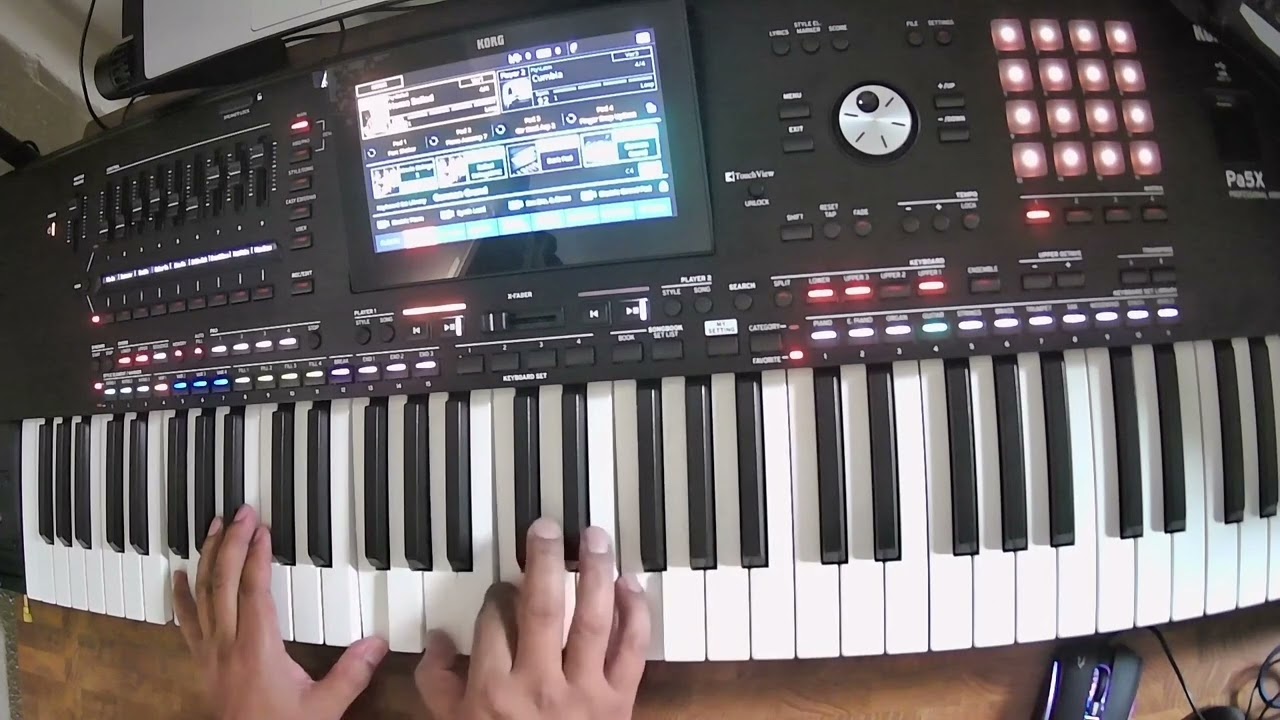 Korg pa5x  español 