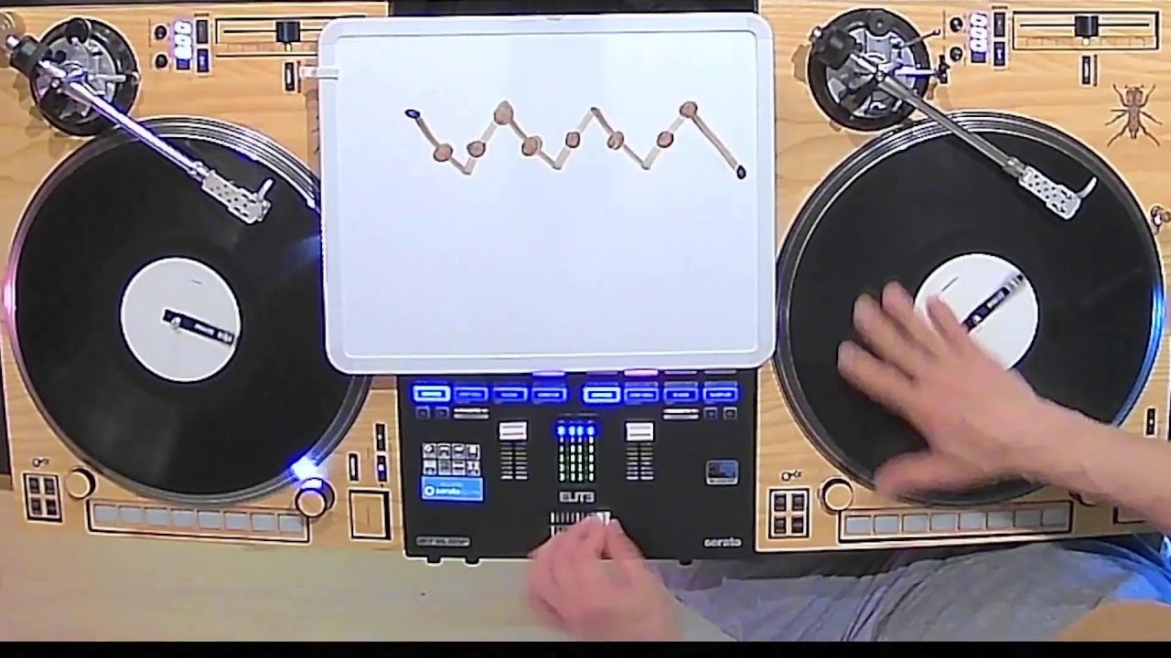Dj Qbert #78 Three Piece & A Soda Skratch WISDOM OF WAX How to scratch tips Q-bert isp