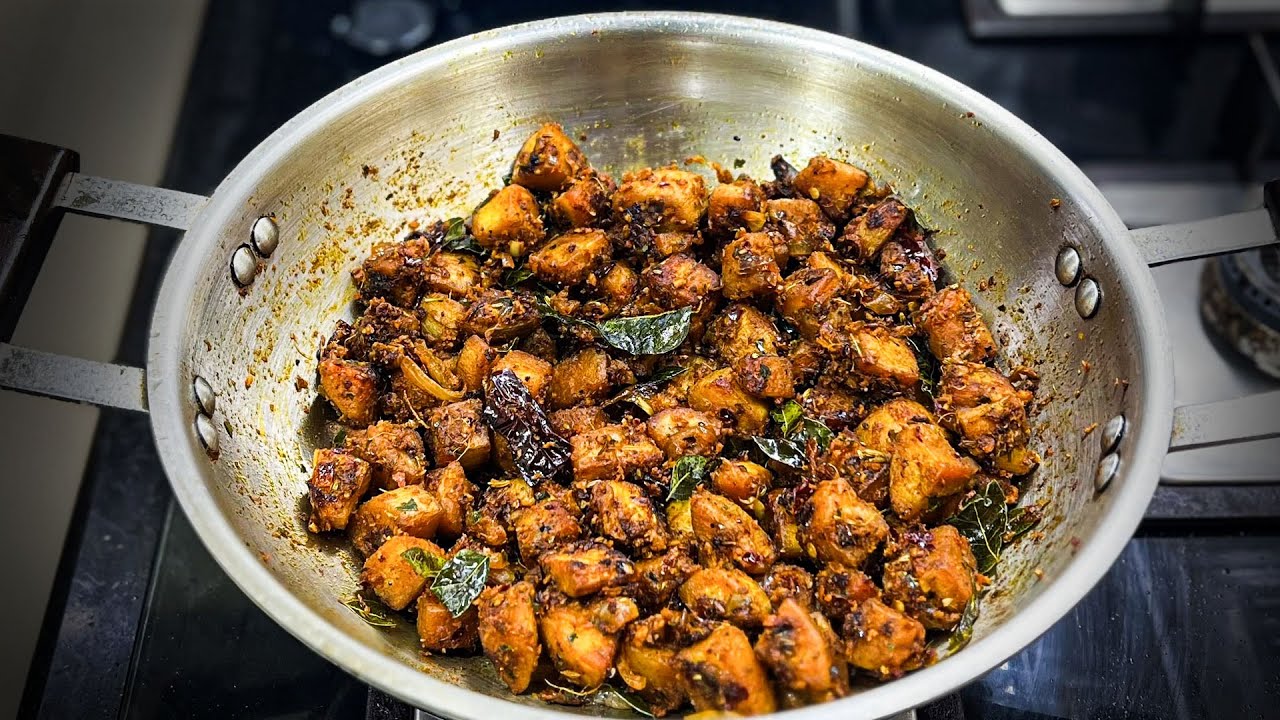 கறி சுவையை மிஞ்சும் வாழைக்காய் சுக்கா வறுவல்!! | Raw Banana Sukka fry | SIMPLY SAMAYAL