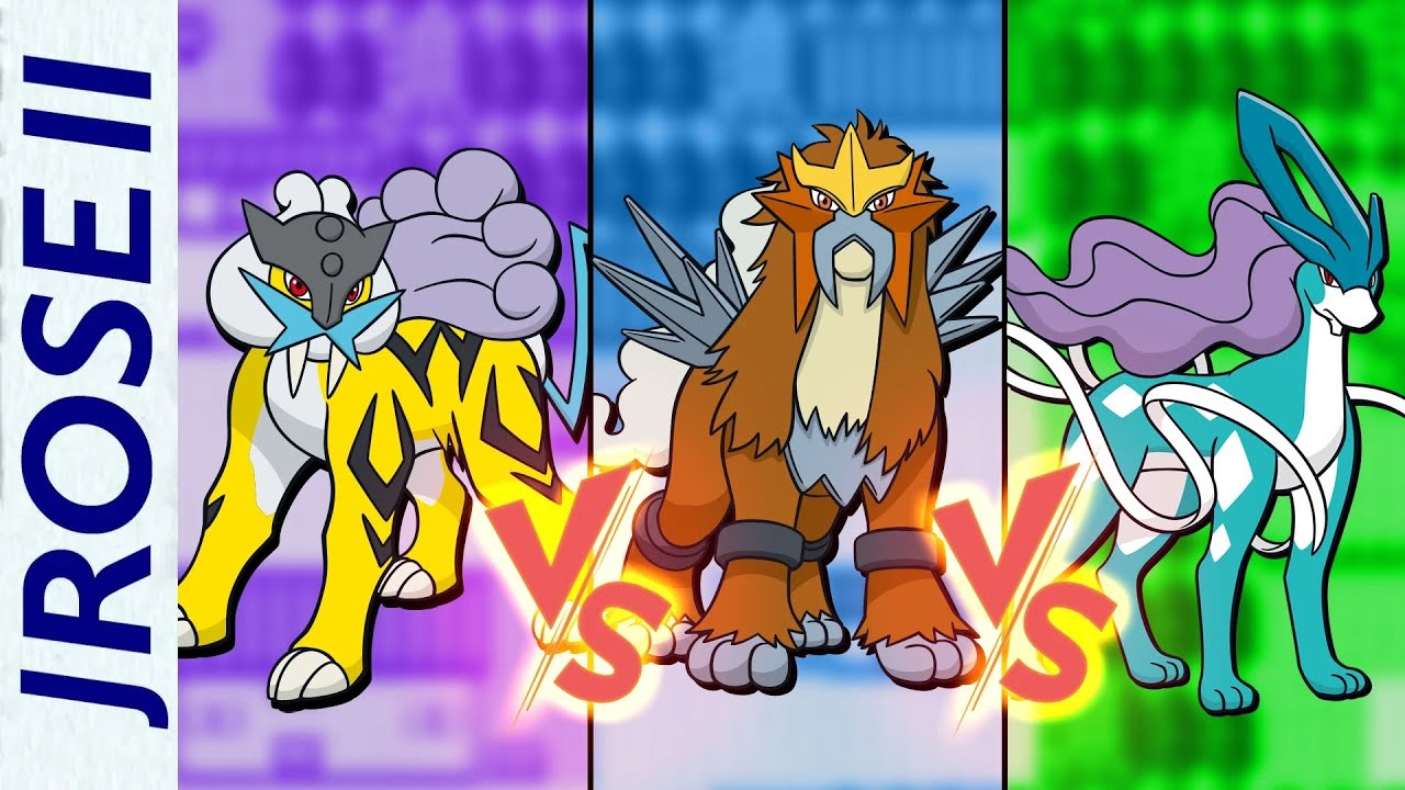 Which Legendary Beast is BEST in Pokemon Gold/Silver?