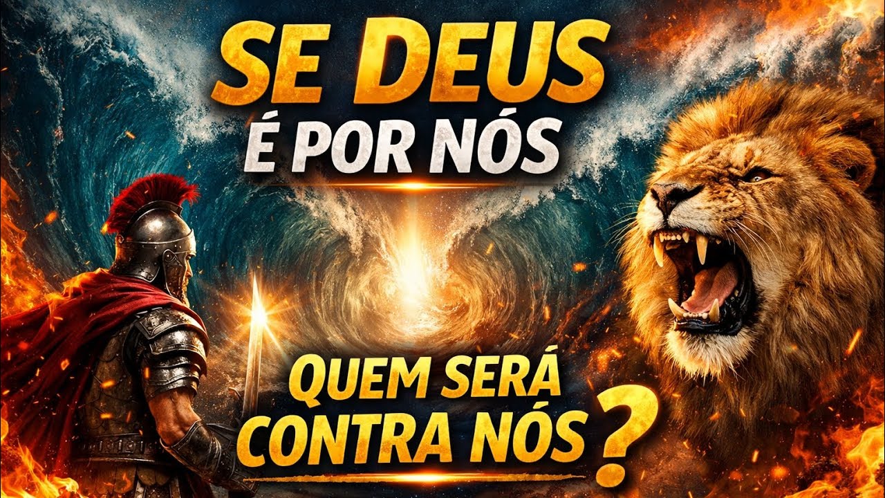 SE DEUS É POR NÓS | Louvor Profético com Spoken Word 🔥 Romanos 8:31 | Deus Luta Por Você
