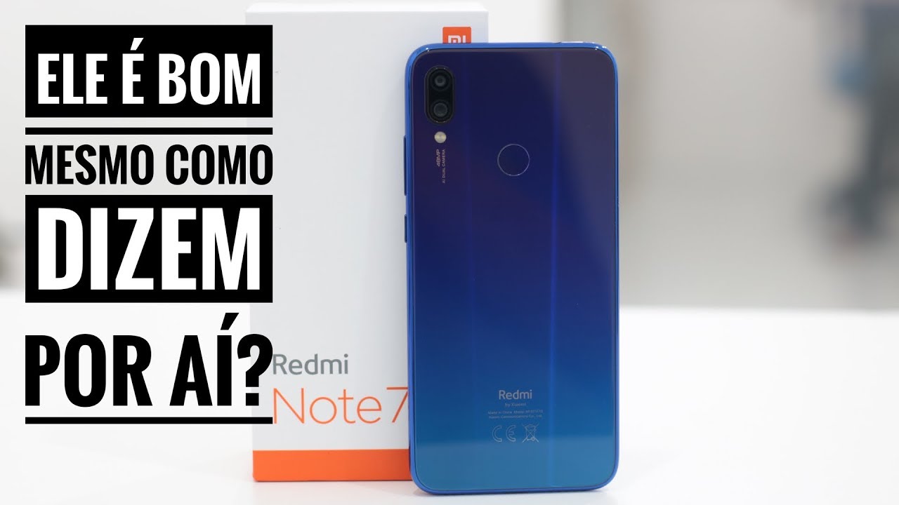 Redmi Note 7 é bom? Análise/Review