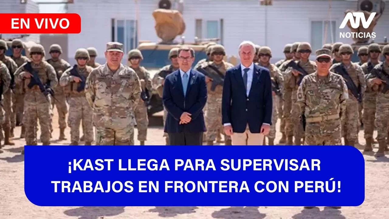 De 5 a 7 🎧✨¡KAST LLEGA PARA SUPERVISAR TRABAJOS EN FRONTERA CON PERÚ! - ATV+