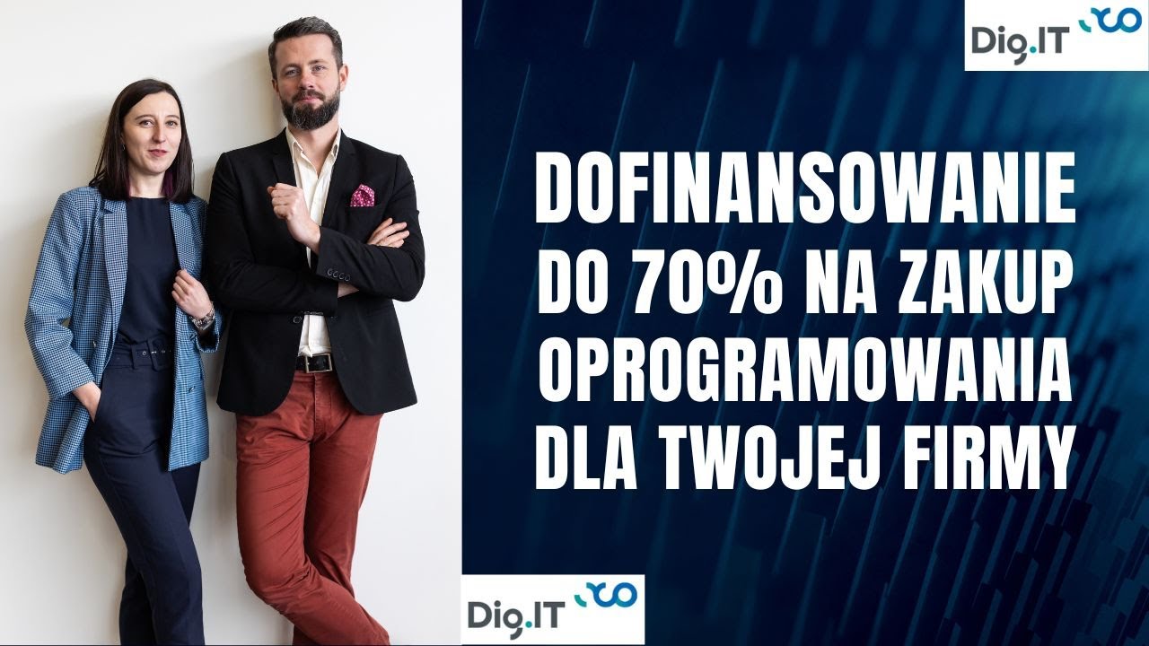 Granty na Cyfryzacje / Dig.IT. Transformacja cyfrowa polskich MŚP - dotacja na zakup oprogramowania