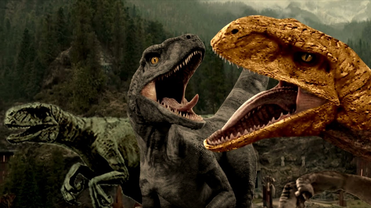 Les Atrociraptors de Biosyn