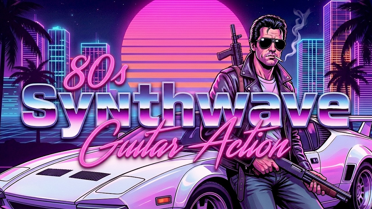 ８０ｓ  Ｓｙｎｔｈｗａｖｅ   Ｇｕｉｔａｒ   Ａｃｔｉｏｎ⚡Ｅｐｉｃ  ＲＥＴＲＯ ＨＥＲＯ
