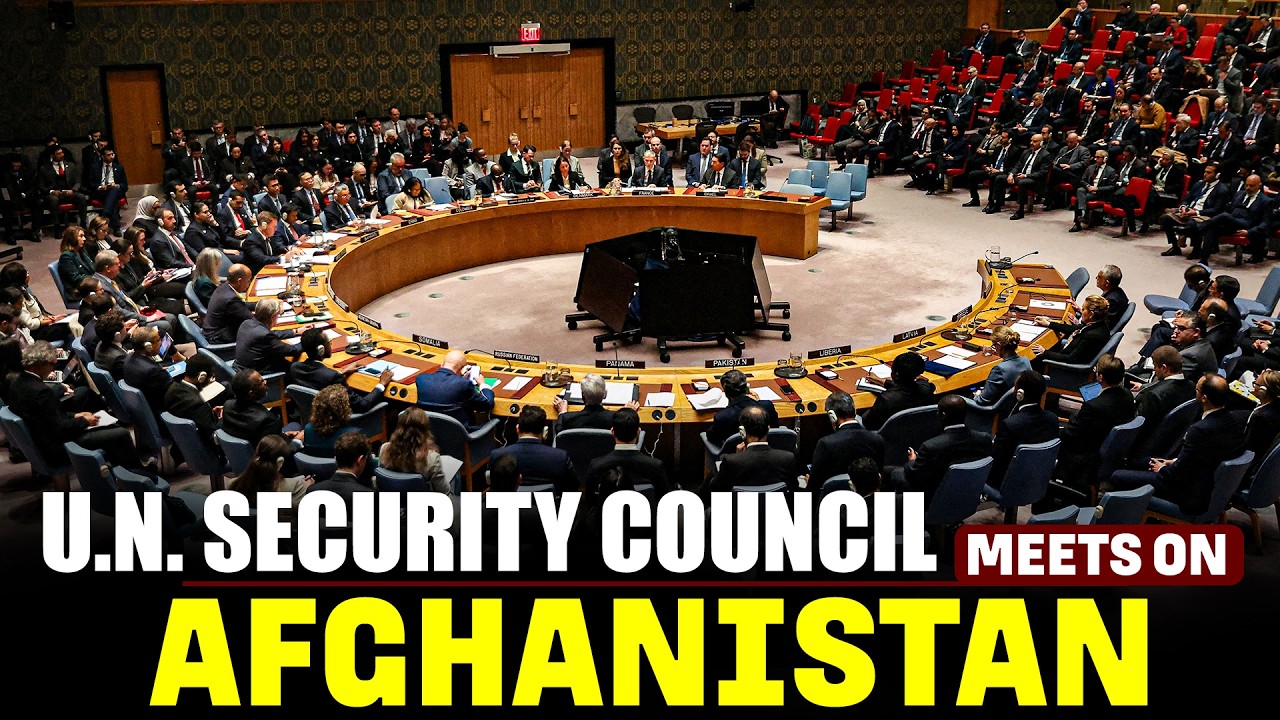 LIVE: United Nations Security Council meets regarding situation in Afghanistan | Pakistan | Border