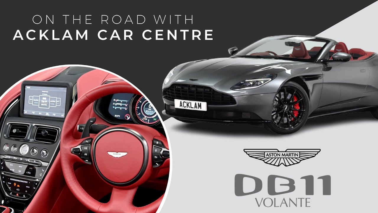 ON THE ROAD WITH ACKLAM | Aston Martin DB11 V8 VOLANTE