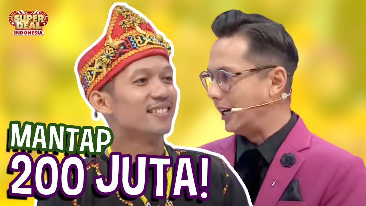Wooow 200 JUTA!! Berhasilkah Eran Membawa Pulang Hadiah Ini?! - Super Deal Indonesia 2022