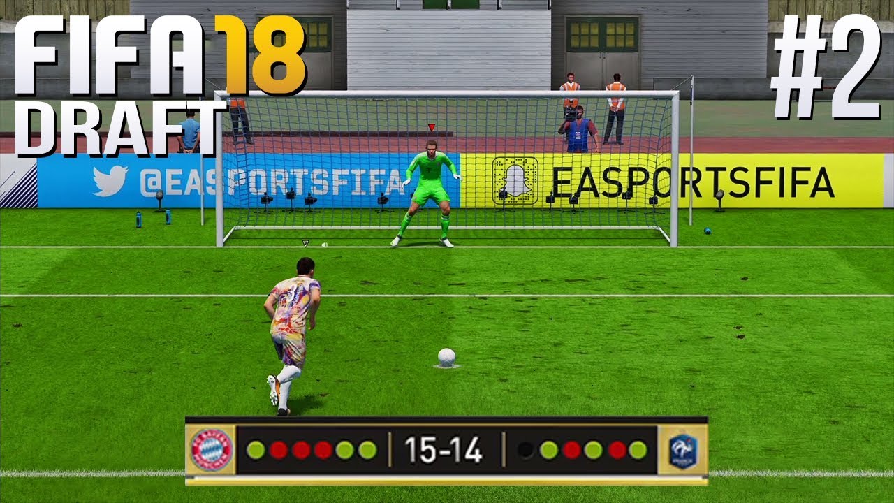 EINDELOZE STRAFSCHOP REEKS - FIFA 18 FUT Draft #2