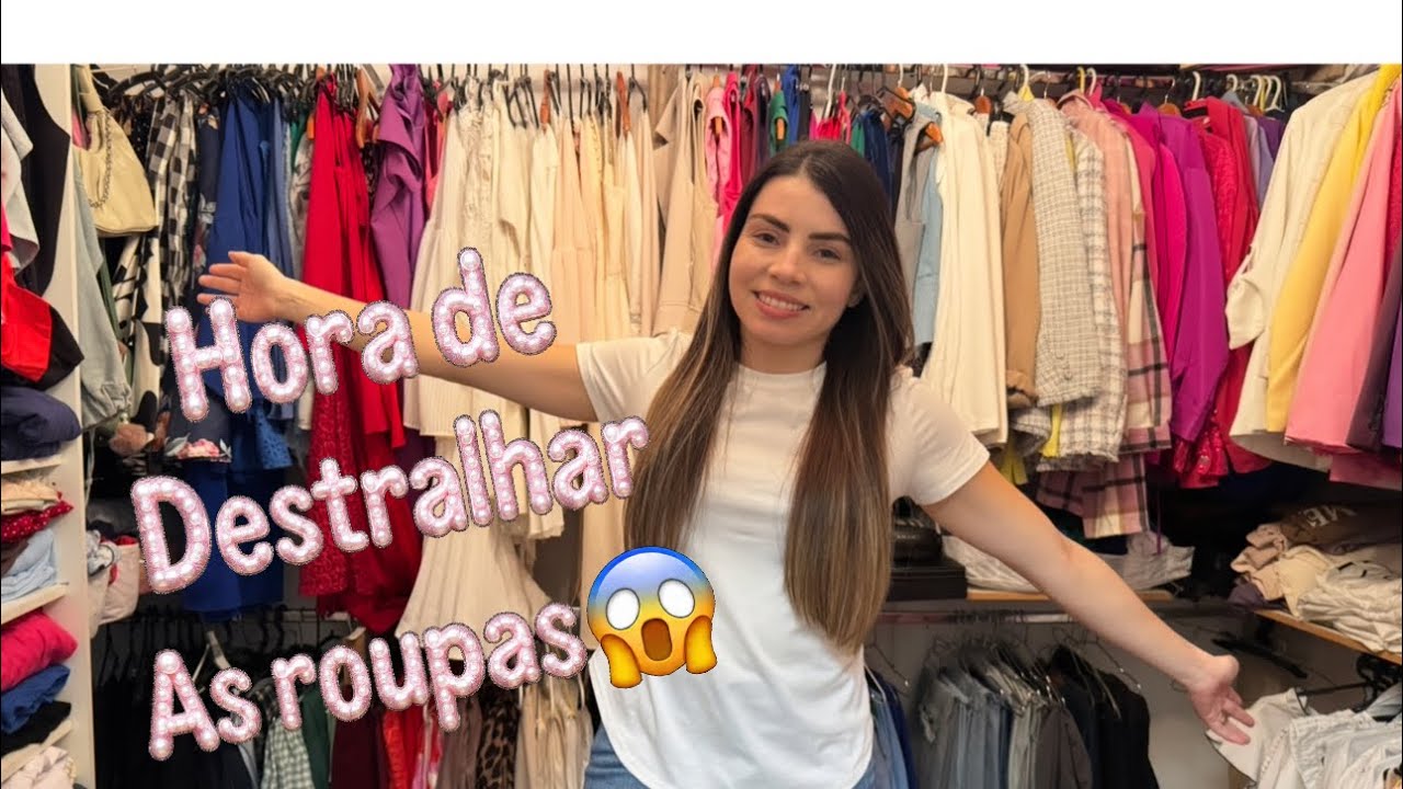 TIRANDO MINHAS ROUPAS - DESTRALHE CLOSET -PARTE 4 |  