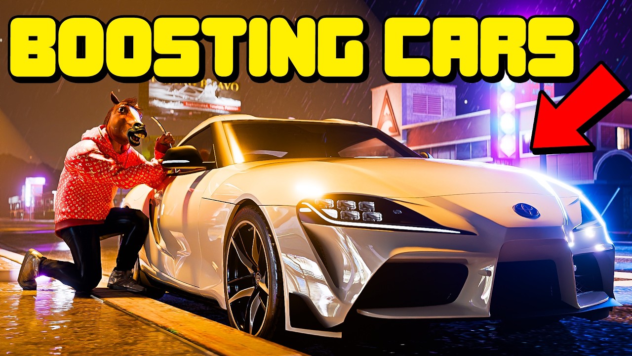 Boosting Cars In GTA 5 RP