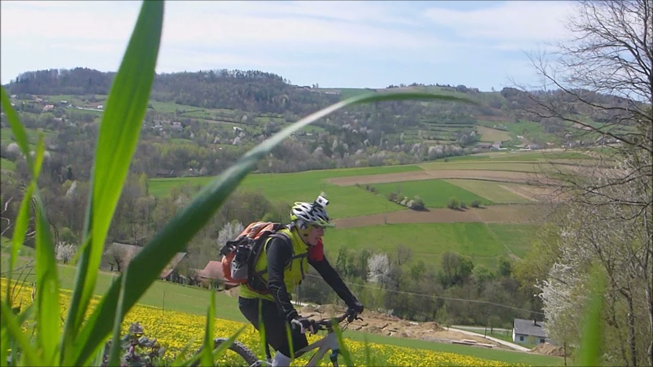 Pog&oacute;rze Rożnowskie rower&oacute;wka na najwyższy szczyt pog&oacute;rza