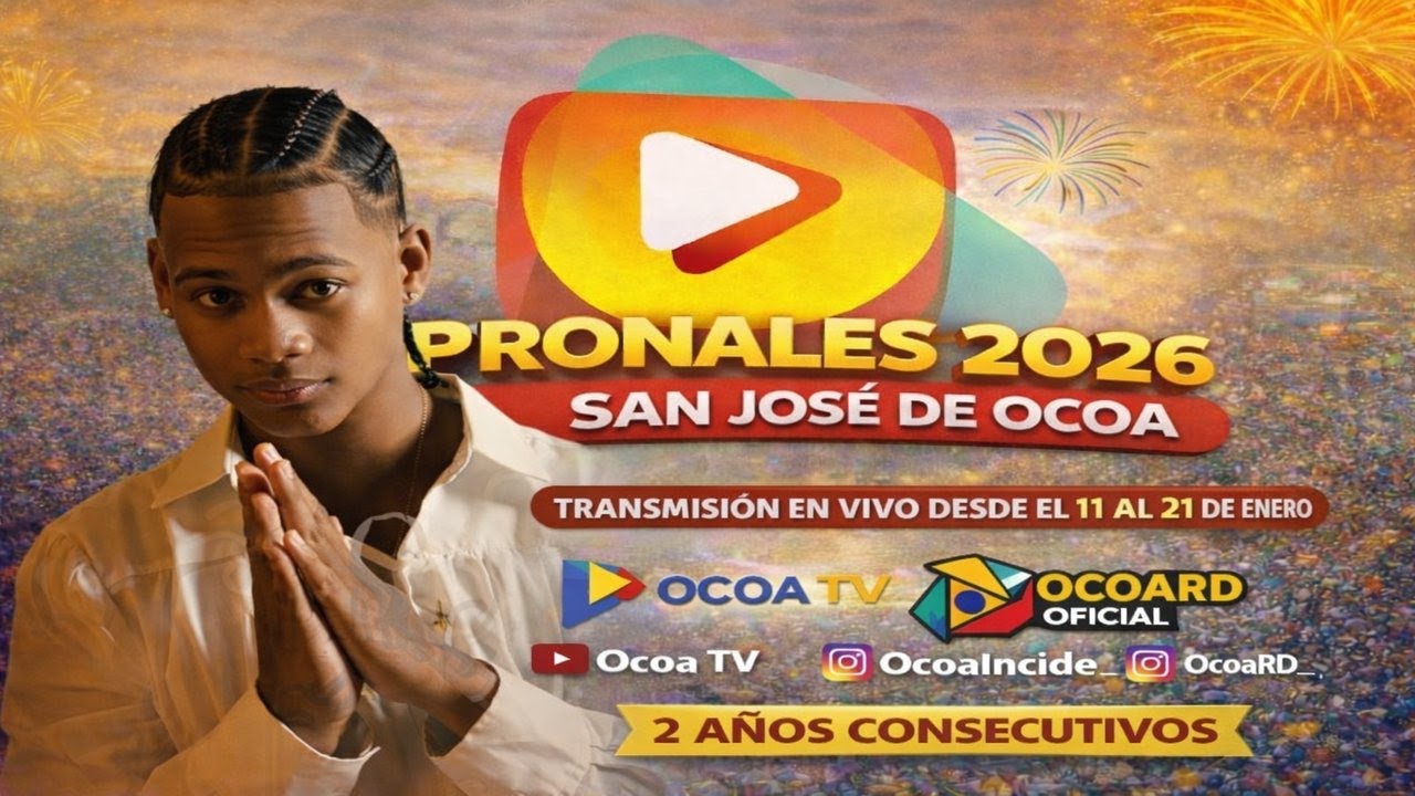 DALVIN LA MELODIA, GRUPO LOS IMPOSIBLES DE OLVIDAR, PATRONALES 2026 SAN JOSE DE OCOA 13 DE ENERO