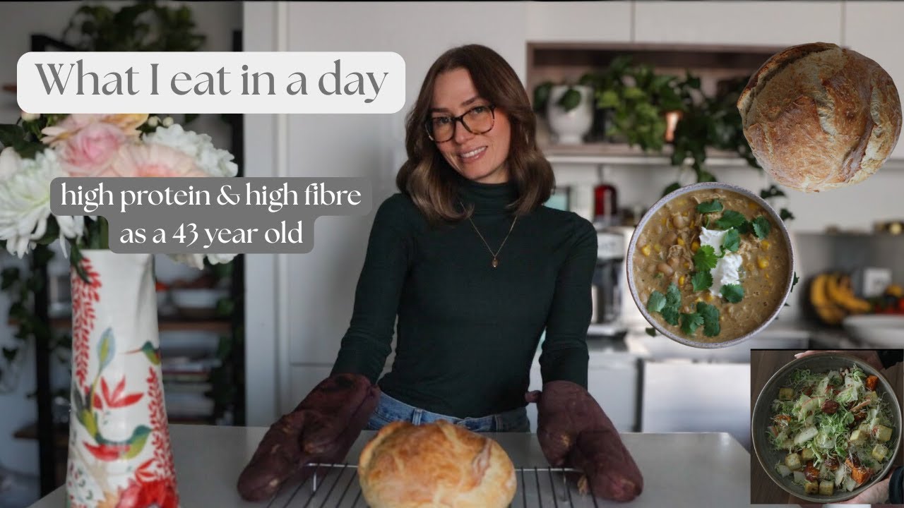 What I ate today | high protein & high fibre